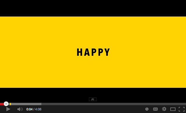 “Because I’m Happy!”